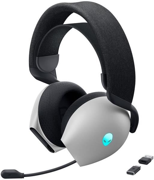 Alienware Dual Mode Wireless Gaming Headset - AW720H (Lunar Light)