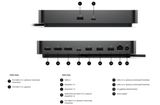 Dell dokovacia stanica WD25 100W Power delivery USB-C — obrázok 6