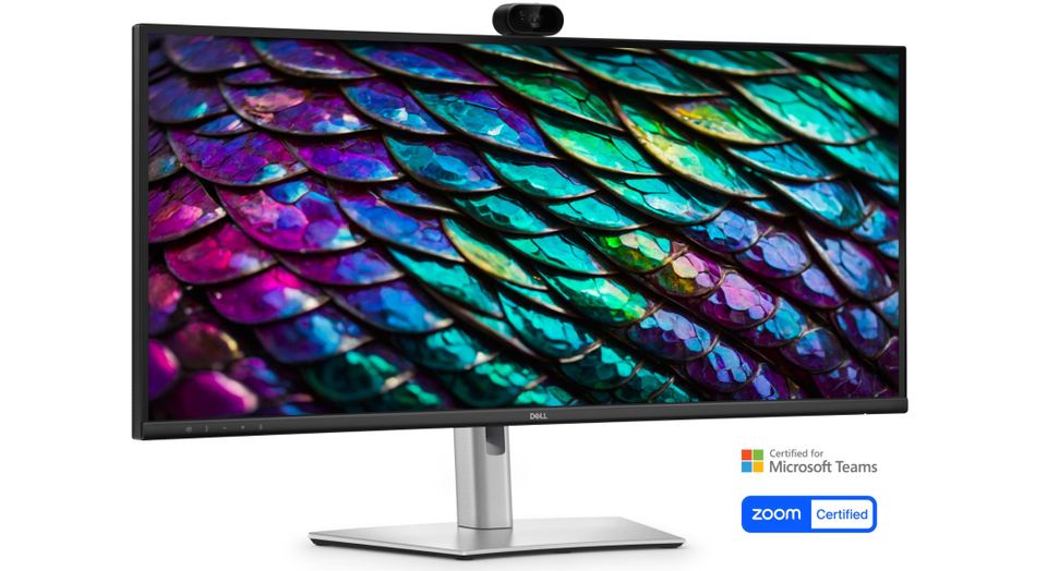 Dell Pro P/P3426WEB/34,1"/IPS/wQHD/100Hz/5ms/Čierna/3RNBD
