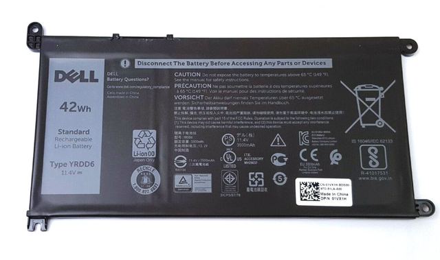 Dell Batéria 3-cell 42W/HRLI-ION pre NB Inspiron 5481,3590,5590, Vostro 5581,5590,3500 Latitude 3500