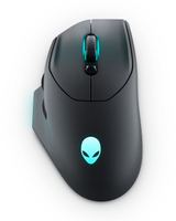 Dell Alienware 620M/Herná/Optická/Pre pravákov/26 000 DPI/Drôtová+bezdrôtová/Čierna — obrázok 1