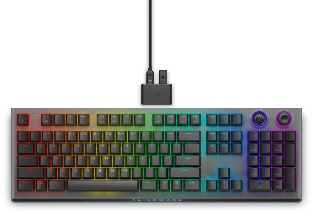 Dell Alienware AW920K/Bezdrôtová USB + Bluetooth/Čierna