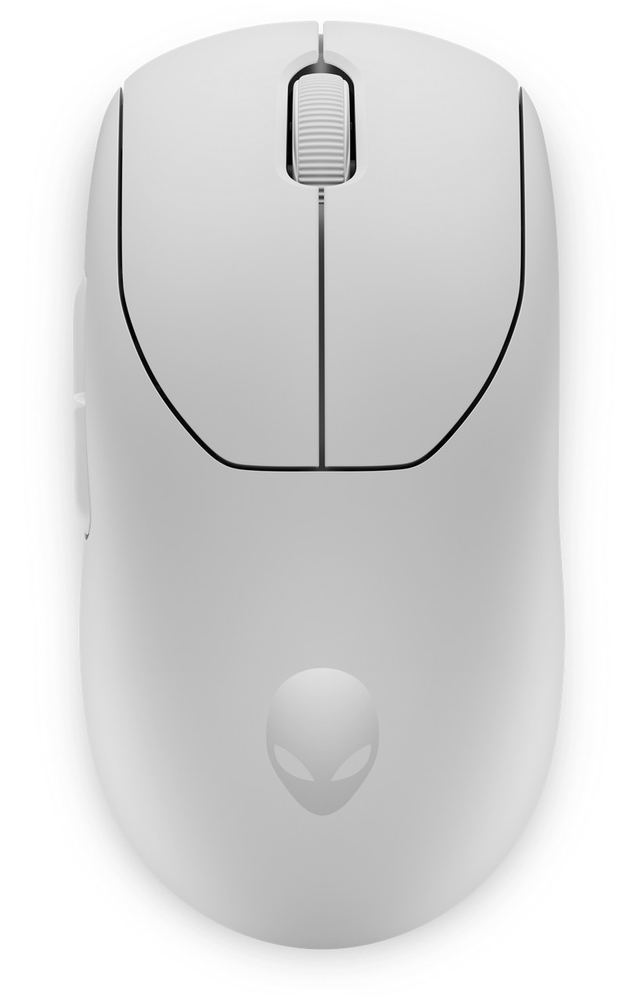 Dell Alienware Pre/Herná/Optická/Pre pravákov/26 000 DPI/Drôtová+bezdrôtová/Biela