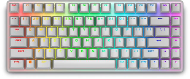 Alienware/Bezdrôtová USB + Bluetooth/IE layout/Biela