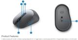 Dell MS5320W/Kancelárska/Optická/Pre pravákov/1 600 DPI/Bezdrôtová USB/Čierna — obrázok 6