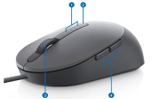 Dell MS3220/Kancelárska/Laserová/Pre pravákov/3 200 DPI/Drôtová USB/Čierna — obrázok 5