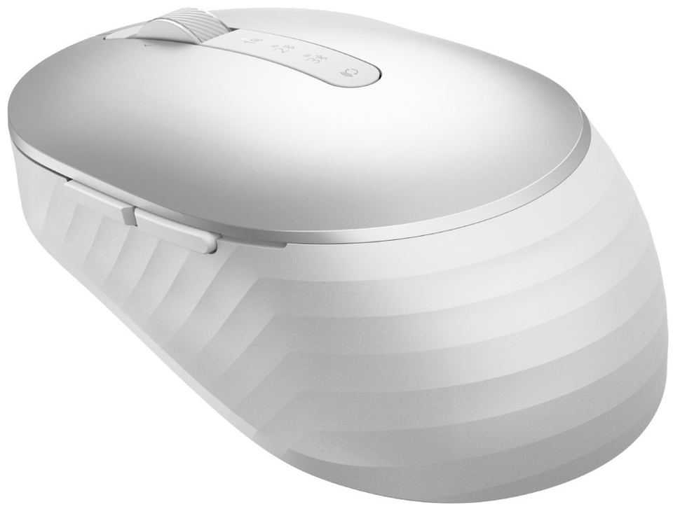 Dell Premier MS7421W/Kancelárska/Optická/Pre pravákov/4 000 DPI/Bezdrôtová Bluetooth/Strieborná