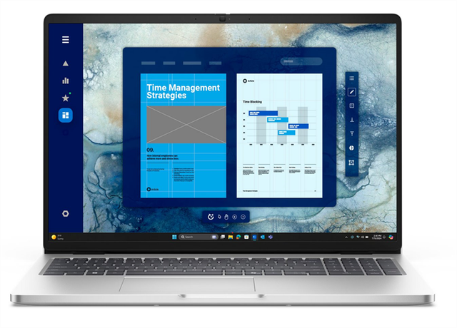 Dell Pro 16 PC16250/U5-235U/32GB/512 GB SSD/16" FHD+/IR Cam & Mic/FgrPr/3 Cell/Backlit Kb/W11 Pro/3Y ProSpt
