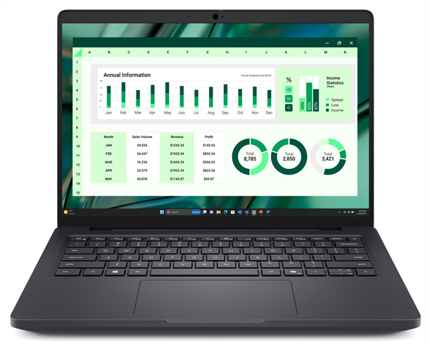 Dell Pro Max 14 MC14250 U7-265H 32GB 1TB SSD 14" FHD+  IrCam RTX PRO 500 Fpr Scr 4Cell 130W W11 Pro 3Y PrSpt