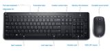 cDell Wireless Keyboard and Mouse-KM3322W - US International (QWERTY) — obrázok 1