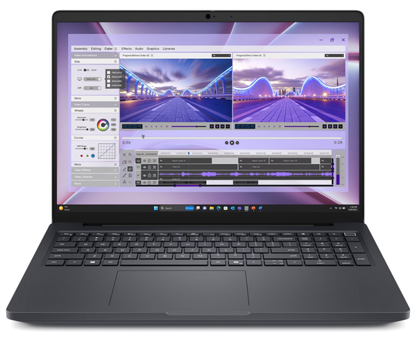 Dell Pro Max 16 MC16250 U7-265H 16GB 512GB SSD 16" FHD+  IrCam Intel Arc Pro Fpr Scr 4 Cell 100W W11 Pro 3Y PrSpt
